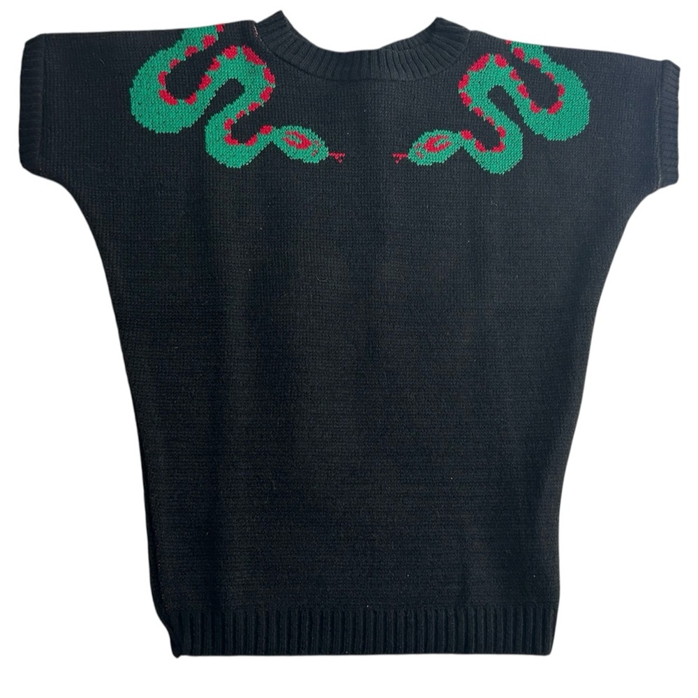 Xs Miss Fortune Snake Charmer Sweater Pinup Pin Up Rockabilly UK Knit Top XSmall